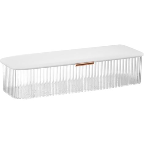 Boîte De Rangement Pour Câbles - Transparente Avec Compartiments - Pour Bureau Bureau À Domicile Et Voyage - 1 Pièce (1/5)