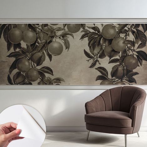 Carta da parati autoadesiva - fotomurale - decorazione parete - murale - adesivo da muro - Motivo fruttato 250x104 cm (1/5)