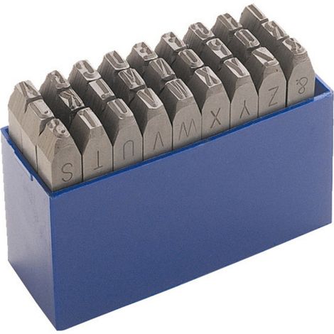Alarm Werkzeuge 56036833  Schlagbuchstabensatz