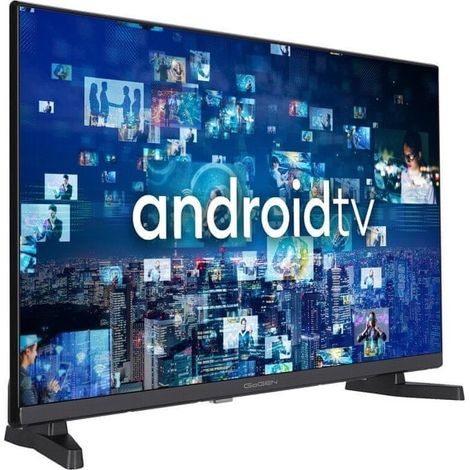 Smart TV Android de 32 pulgadas HD WiFi DVB-T2 HEVC Aplicaciones Netflix