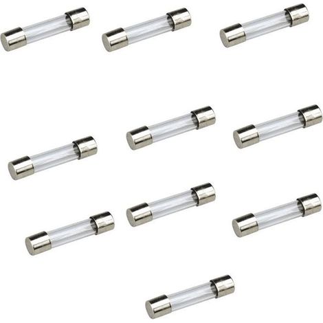 Confezione 10pz Fusibili da 16a 6x32 Macchine caffe automatiche forni micronde