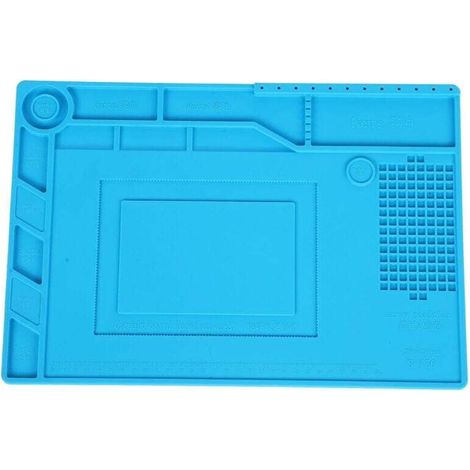 Heat Resistant Silicone Magnetic Soldering Mat for Electronic Repair (1/4)