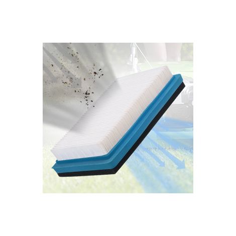 Air filter compatible with Honda 17211-ZG9-M00 GXV140 HR215 HRB215 (1/5)