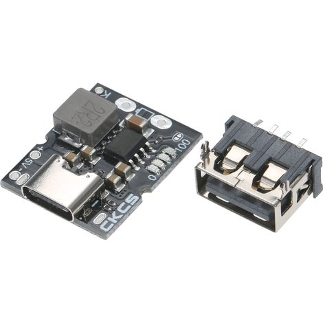 5V 2A Lithium-Akku-Lademodul mit weiblichem Typ-C-Eingang für DIY-Elektronik (1/2)