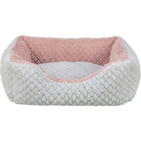 Cesto per cane - TRIXIE - KALINE MIO - 50 x 40 cm - Grigio / Rosa antico (1/5)