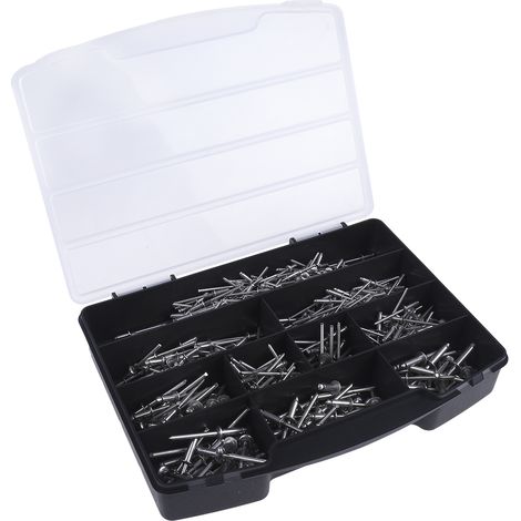 Composition de rivets aveugles en Acier Inoxydable, 465 pièces ( Prix pour 1 Kit ) (1/3)