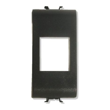 Cover Keystone per Frutti RJ45 Compatibile Gewiss Serie Chorus Nero