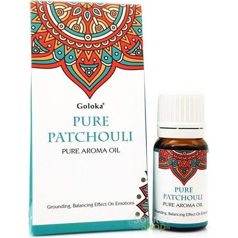 Huile parfumée - GOLOKA - Patchouli - Couleur verte - 50g - Ambiance spirituelle (1/4)