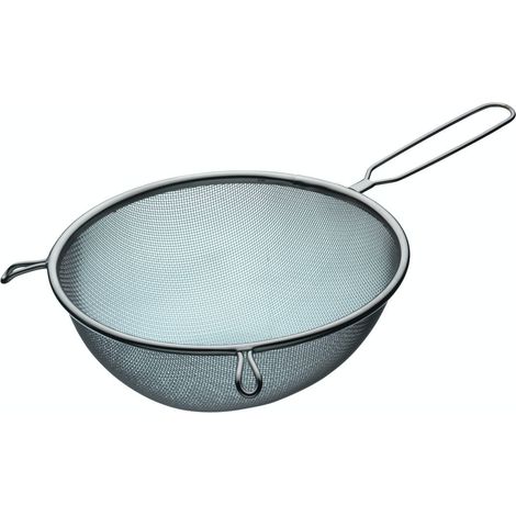 KitchenCraft Colador, Colador Acero Inoxidable, Escurridor Metálico, Grande, 20 cm