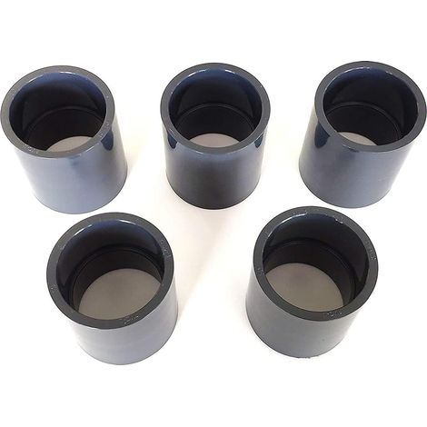 Lot de 5 Manchons ø 50 mm intérieur PVC pression PN16 (1/2)