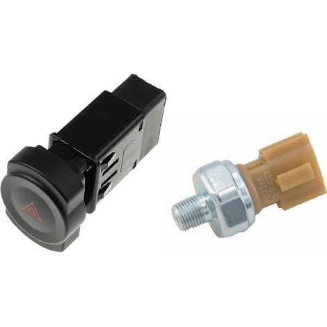Interrupteur de bouton de feux de détresse pour voiture Renault avec capteur de pression d'huile (1 pièce) pour Nissan Sentra Altima QAQ (1/5)