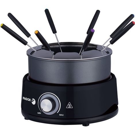 Appareil a fondue FAGOR - FGFD8 - Capacité 1,6L - Jusqu'a 8 personnes - Thermostat réglable - 800W (1/4)