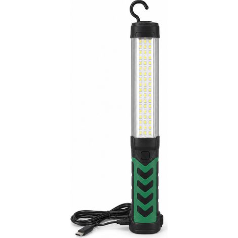 Rechargeable LED work light with hook and magnet 30 cm (1/5)