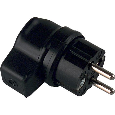 Bachmann Netzanschluss enchufe de seguridad negro 16 A