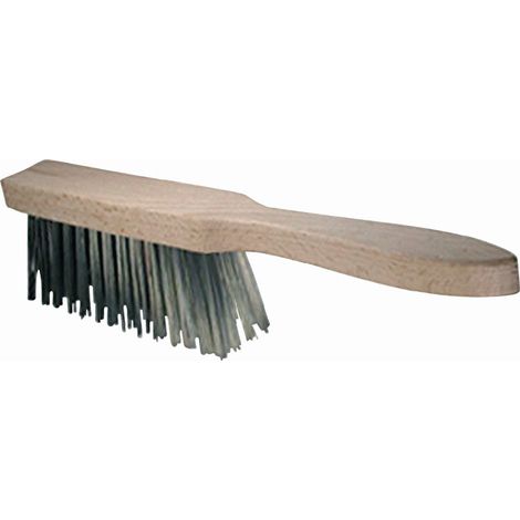 OSBORN 110114-0001 Stahldrahthandfeger Länge 310 mm Gussstahl 4-reihig