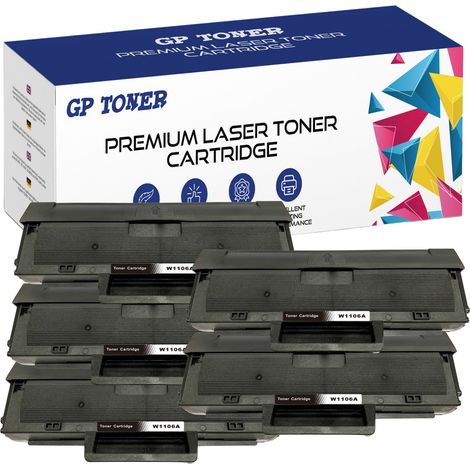 5 Toner für HP GP-H106A mit Chip x5 GP-Toner (1/5)