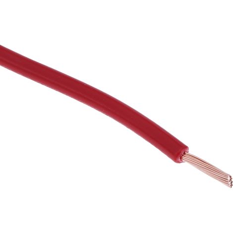 Câble triple homologation RS PRO, Rouge, Section 1,5 mm² 1 kV c.c., 600 V c.a., , Triple homologation ( Prix pour Bobine de 100 Mètres ) (1/3)
