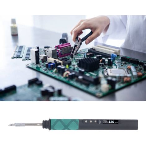 Fer à souder intelligent portable USB 65 W avec mini station de soudage à température réglable (1/5)