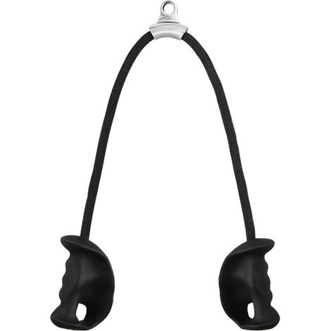 Grip de Fitness Triceps Biceps Muscle Force Training Gym Gym Double Head Rope Top Down (1/5)