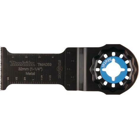 Makita E-25828 TMA059 Lama per utensile multifunzione Starlock per metallo 25 Pz.