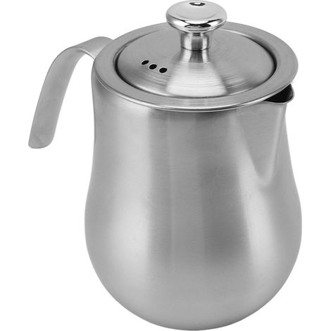 Espressokanne aus Edelstahl mit integriertem Filter für selbstgemachten Kaffee (1/5)
