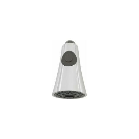 Ersatz-Brausekopf für Küchenarmatur, Küchenarmatur, 2 Strahlarten, Ersatz-Brausekopf für Küchenmischbatterie, Universal G1/2 – Silber (1/5)