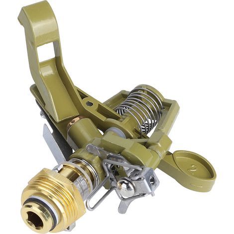 G3/4 pouce Aluminium Allié Arroseur Oscillant pour Jardin Pelouse Tête Gicleur Arrosage (1/5)