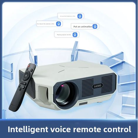 Ce projecteur ultra haute définition prend en charge la connexion sans fil WiFi et peut projeter l'écran sur votre téléphone portable. (1/4)