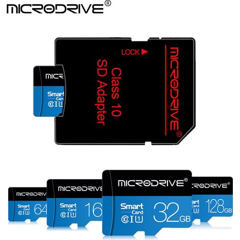 Carte mémoire U3 de 16 Go, mémoire flash haute vitesse, carte LD/TF pour téléphone portable, carte mémoire SD, caméra embarquée, appareil photo