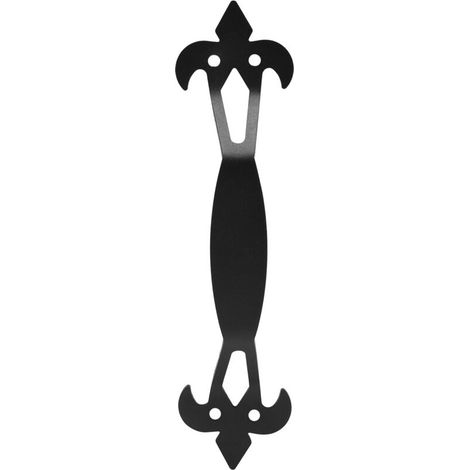 Poignée de porte de grange coulissante en acier au carbone, porte de placard de Garage coulissante pour porte de placard de maison de grange (1/5)