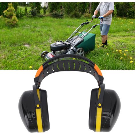 Casque antibruit pour tondeuse à gazon, casque antibruit extensible, isolation phonique, réduction du bruit, casque antibruit pour dormir, casque antibruit silencieux, casque antibruit circum-aural po (1/5)