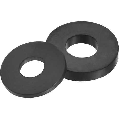 Kit de 70 embouts plats en caoutchouc sourcing map, diamètre extérieur 16 mm et 18 intérieur 6 8
