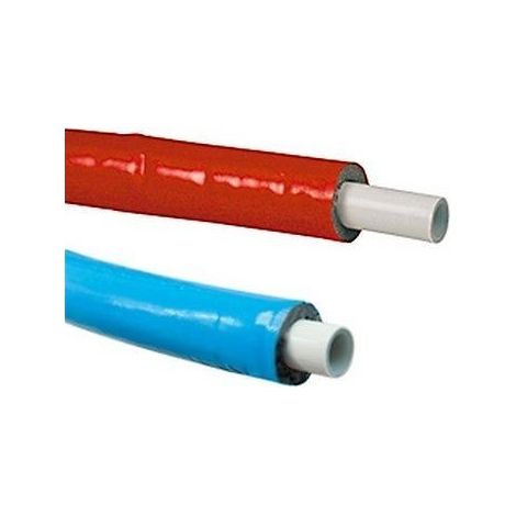 TUBO MULTISTRATO METALLO-PLASTICO PEX-B/AL/PEX-B COIBENTATO - 20x2 GUAINA 6MM