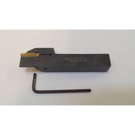 UTENSILE PER TORNIO ø 16mm PER TRONCATURA MGEHR1616-3 - SCANALATURA TAGLIO