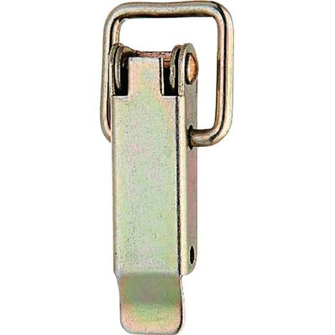 Verrou fermeture H.94mm Larg.24mm acier galvaniséà chaud jaune.GAH (Par 25)