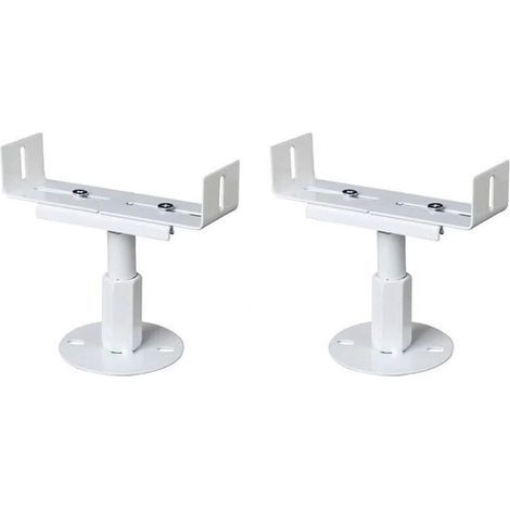 Ensemble de 2 pieds de radiateur en aluminium, hauteur réglable de 8 à 13 cm, style architectural traditionnel, résistants au sel et à la buée pour radiateurs en fonte. (1/4)