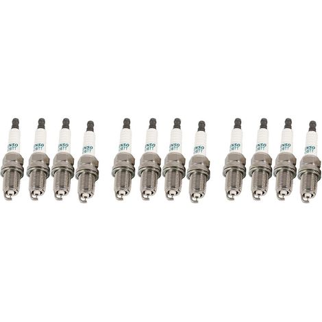 Lot de 12 bougies d'allumage compatibles avec Acura IK16TT-4701 (1/5)