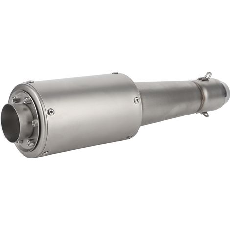 Embout d'échappement universel pour moto, silencieux, diamètre 38-51 mm, compatible avec Honda CBR250RR et CBR500R, en titane. (1/5)