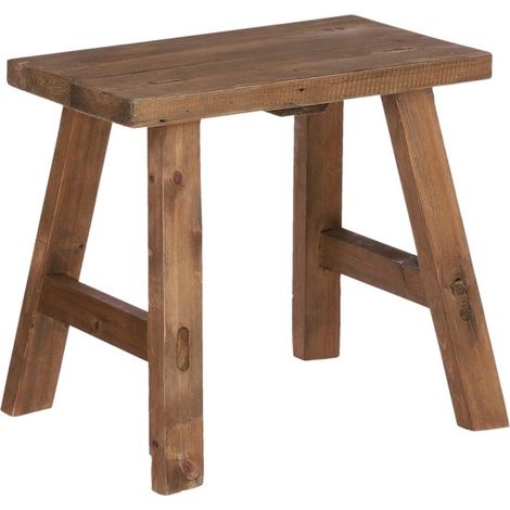 Mica Decorations Tabouret Brun H34xl28.5xL38cm (1/5)