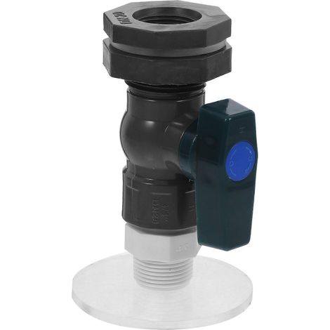 Kit de robinet pour récupérateur d'eau de pluie (1 jeu) - Dérivateur de jardin pour réservoir d'eau (1/5)