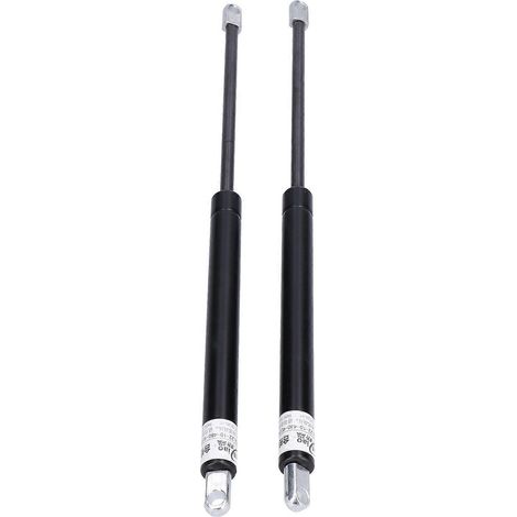 2 Stück 480 mm Gasfeder-Hydrauliköldichtungsstangenstütze für Maschinenstoßdämpfer, Hub 200 mm, 800 N