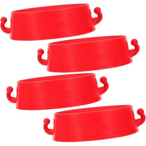 connecteurs annulaires en plastique pour cônes de signalisation, pour la sécurité des chantiers routiers et des barrières de stationnement ( ) (1/5)