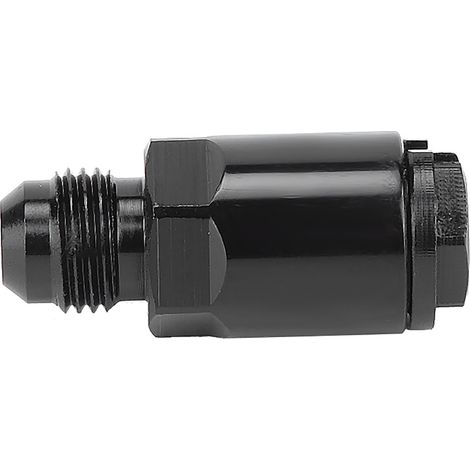 Adaptateur raccord carburant EFI aluminium mâle -6 AN vers tube rigide 5/16in push rapide (1/5)