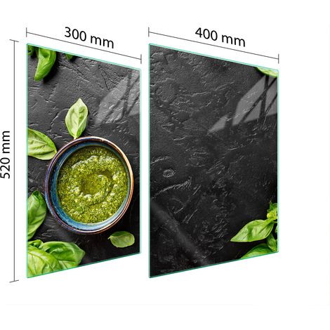 PLACA PROTECTORA DE VIDRIO PARA ESTUFA 70x52 BASIL (1/5)