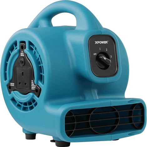Soplador de aire, alta circulación de aire, eficiencia energética, P-80A-BLUE, EU-b (1/2)