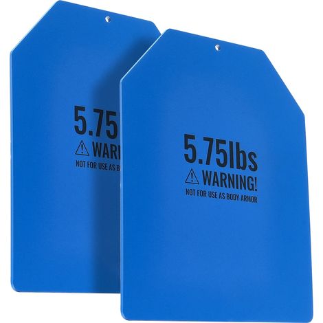 Mophorn Chaleco con pesas de acero de 5,75 lb de, placas con peso para entrenamiento de fuerza, carrera, fitness, WOD, ajuste ergonómico, entrenamientos pesados (1/5)
