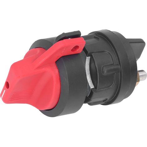 Interrupteur de coupure de batterie rotatif 300A 12V antidérapant pour bateau, voiture, camping-car et yacht. (1/5)