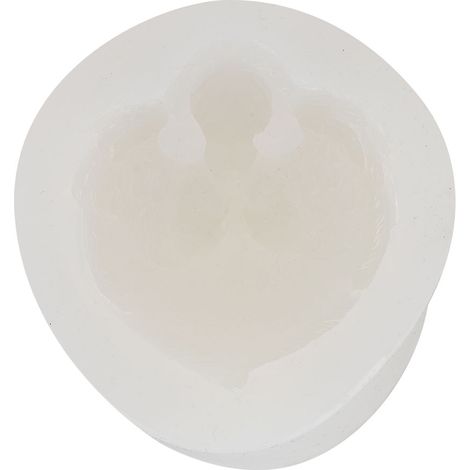 Transparente Silikonform in Form eines Schutzengels, DIY-Anhänger, handgefertigte Dekoration (1/5)