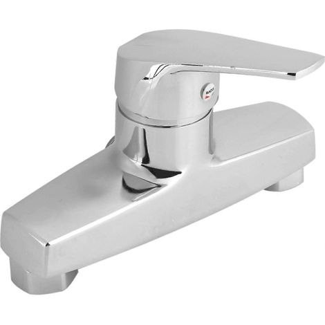 1 robinet de douche, mitigeur de baignoire en alliage de zinc, fixation murale.