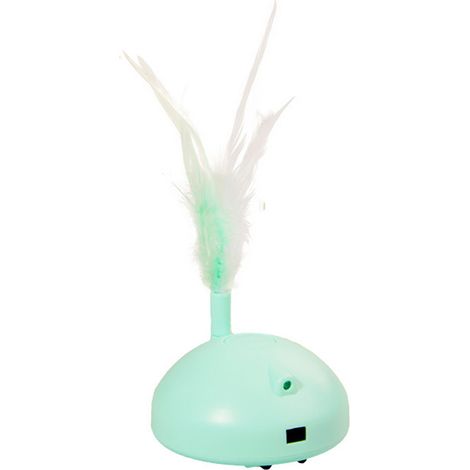 Jouet interactif pour chat d'intérieur, jouet intelligent automatique pour chat, chargement USB en voiture (1/4)